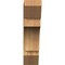 Ekena Millwork Westlake Slat Rough Sawn Bracket, Western Red Cedar, 4"W x 16"D x 16"H BKT04X16X16WTL06RWR - alternate 3